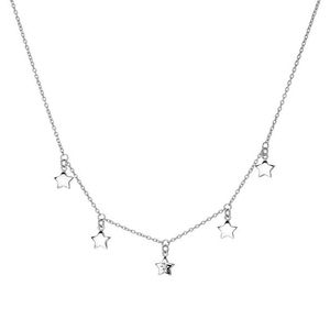 Hot Diamonds Hravý stříbrný náhrdelník s diamantem Most Loved DN161/DN163 32 - 39 cm obraz