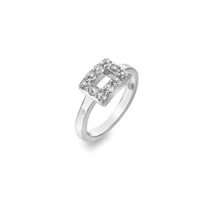Hot Diamonds Stříbrný prsten s diamantem a topazy Echo DR240 52 mm obraz