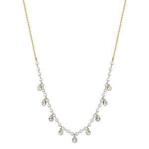 Brosway Okouzlující pozlacený náhrdelník s perlami Chant BAH84 obraz
