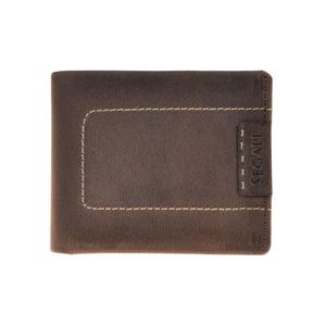SEGALI Pánská kožená peněženka 50934 brown obraz