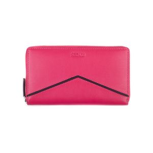 SEGALI Dámská kožená peněženka 7079 hot pink obraz