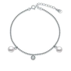 MOISS Elegantní stříbrný náramek s perlami BP000025 obraz