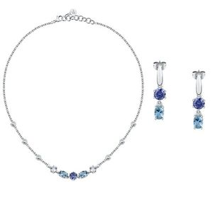 Morellato Elegantní souprava šperků s kubickými zirkony Colori SAVY25 (náhrdelník, náušnice) obraz