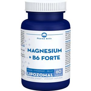 Pharma Activ Lipozomální Magnesium + B6 forte 60 tobolek obraz