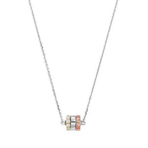 Michael Kors Stříbrný náhrdelník s logem Premium MKC1584AN998 obraz