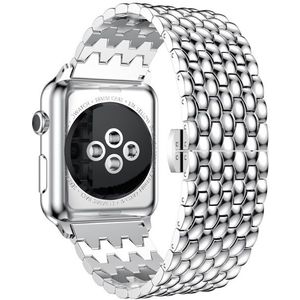 4wrist Ocelový tah s dračím vzorem pro Apple Watch 42/44/45/49 mm - Silver obraz