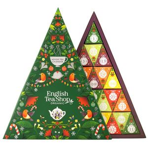 English Tea Shop Adventní kalendář Zelený trojúhelník 25 pyramidek BIO obraz
