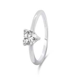 Brilio Silver Romantický dámský prsten ze stříbra RI042W 54 mm obraz