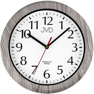 JVD Nástěnné koupelnové hodiny s tichým chodem SH494.3 obraz
