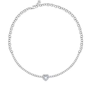 Morellato Luxusní stříbrný náhrdelník se srdíčkem Tesori SAVB17 obraz