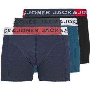 Jack&Jones PLUS 3 PACK - pánské boxerky JACCOLOR 12243751 Black 4XL obraz