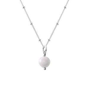 Decadorn Něžný přívěsek s pravou perlou + stříbrný řetízek zdarma 45 cm obraz