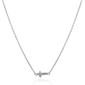 JVD Stříbrný náhrdelník s křížkem SVLN0450XH20045 obraz