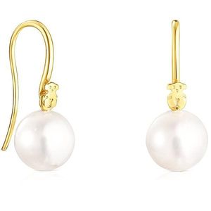 Tous Elegantní pozlacené náušnice s perlami Gloss 111233550 obraz