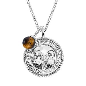 Engelsrufer Stříbrný náhrdelník Blíženci ERN-GEMINI-TEZI (řetízek, 2x přívěsek) obraz