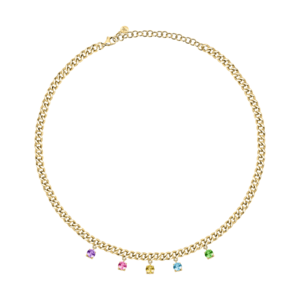 Morellato Luxusní pozlacený náhrdelník s krystaly Poetica SAUZ01 obraz
