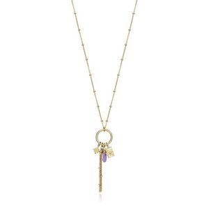 Viceroy Stylový pozlacený náhrdelník s přívěsky Chic 1444C01012 obraz