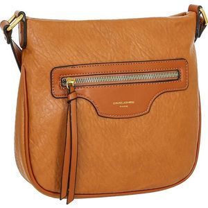 David Jones Dámská crossbody kabelka 7006-1 cognac obraz