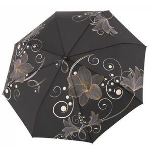 Doppler Dámský skládací deštník Fiber Magic Golden Flower 746165SG obraz