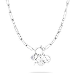 Tamaris Výrazný ocelový náhrdelník s přívěsky TJ-0420-N-40 obraz