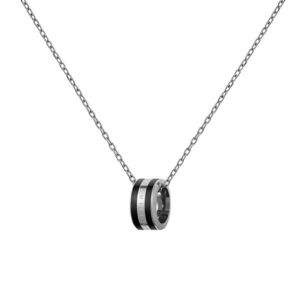 Daniel Wellington Stylový ocelový náhrdelník s kruhovým přívěskem Emalie DW00400307 obraz