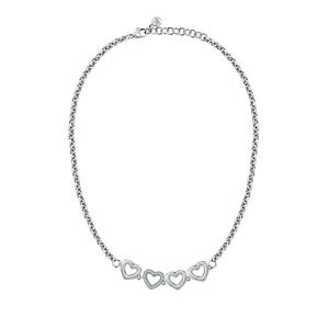 Morellato Půvabný ocelový náhrdelník se srdíčky Bagliori SAVO30 obraz