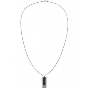 Tommy Hilfiger Elegantní ocelový náhrdelník s vojenskou známkou 2790354 obraz