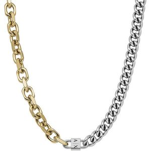 Armani Exchange Módní pánský bicolor náhrdelník AXG0113710 obraz