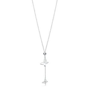 Viceroy Elegantní stříbrný náhrdelník s motýlky Trend 13047C000-30 obraz