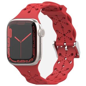 4wrist Silikonový řemínek pro Apple Watch 38/40/41 mm - Červený obraz