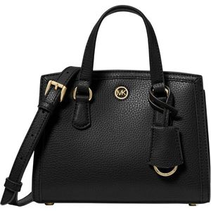 Michael Kors Dámská kožená crossbody kabelka 32R3G7CC0T Black obraz