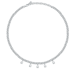 Morellato Luxusní ocelový náhrdelník s krystaly Poetica SAUZ05 obraz