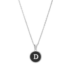 Troli Originální ocelový náhrdelník s písmenem D obraz