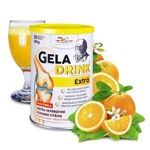 Geladrink Geladrink Extra práškový nápoj příchuť pomeranč 390 g obraz