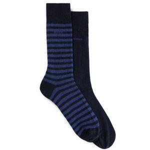 Hugo Boss 2 PACK - pánské ponožky BOSS 50501330-401 39-42 obraz