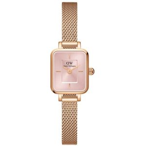 Daniel Wellington Micro Quadro Mini Melrose Blush DW00100650 obraz