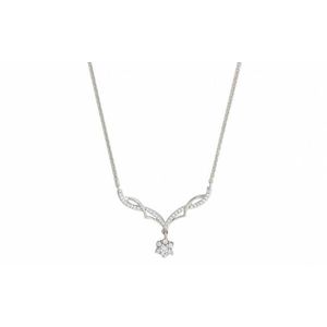 Silver Cat Romantický náhrdelník se zirkony SC401 obraz