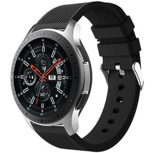 4wrist Silikonový řemínek pro Samsung Galaxy Watch - Černý 22 mm obraz