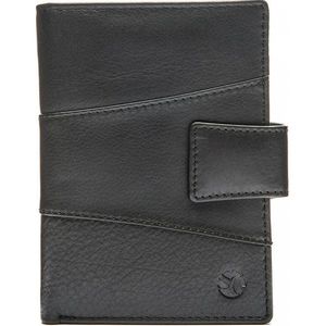 SEGALI Pánská kožená peněženka 61326 black M obraz