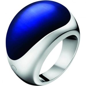 Calvin Klein Ocelový prsten s kamenem Ellipse KJ3QLR0201 52 mm obraz