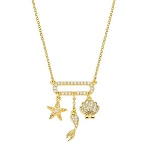 Disney Pozlacený náhrdelník Malá mořská víla NS00053YZWL-157.CS obraz