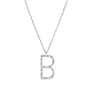Rosato Stříbrný náhrdelník s přívěskem B Cubica RZCU02 (řetízek, přívěsek) obraz