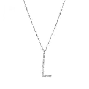 Rosato Stříbrný náhrdelník s přívěskem L Cubica RZCU12 (řetízek, přívěsek) obraz