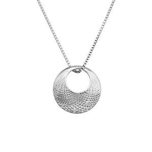 Hot Diamonds Krásný stříbrný náhrdelník s diamantem Quest DP833 (řetízek, přívěsek) obraz