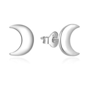 MOISS Slušivé stříbrné náušnice Měsíc E0002339 obraz