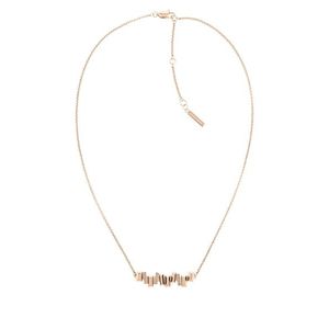 Calvin Klein Slušivý bronzový náhrdelník s krystaly Luster 35000230 obraz