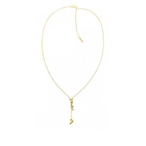 Calvin Klein Půvabný pozlacený náhrdelník s krystaly 35000232 obraz