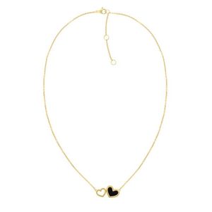 Tommy Hilfiger Půvabný pozlacený náhrdelník se srdíčky Enamel Hearts 2780742 obraz