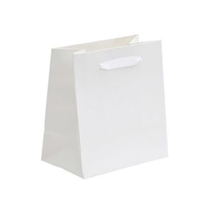 JK Box Dárková papírová taška bílá EC-5/A1 obraz