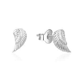 Beneto Krásné stříbrné náušnice Andělská křídla AGUP728L obraz